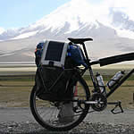 solar panel on bicycle
